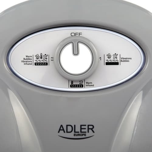 Adler AD 2167 Fotbad med massasje