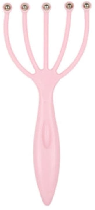 Hovedbundsmassage med metalkugler, Pink