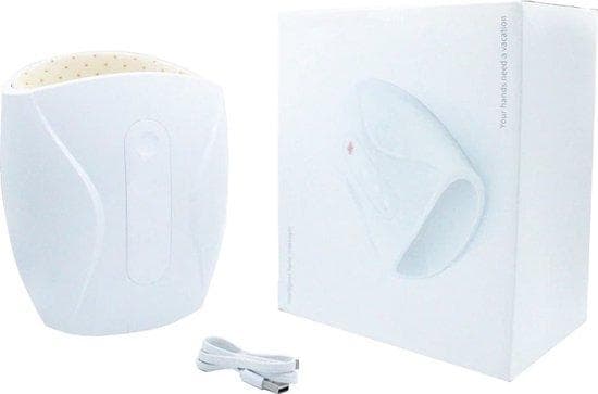 Håndmassageenhed - varmefunktion - trådløs - håndmassager med triggerpoint massage - mod gigt/slidgigt og ledssmerter - genopladelig