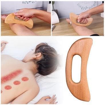 Puuterapia Gua sha -hierontatyökalu