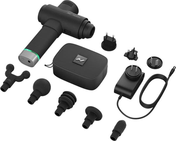Hyperice Hypervolt 2 Pro käsihierontalaite sovelluksella, musta