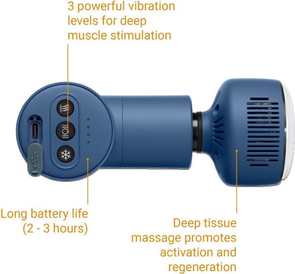 Medisana MG 600 hierontalaite Universal musta, sininen