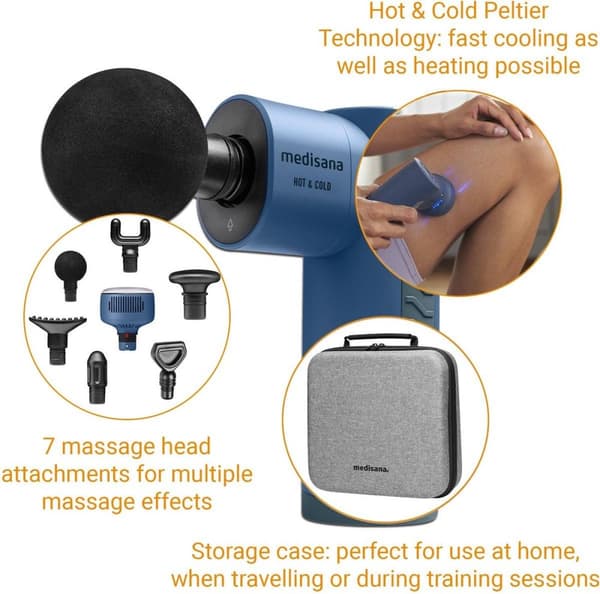 Medisana MG 600 hierontalaite Universal musta, sininen