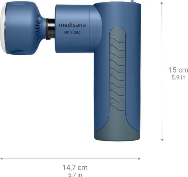 Medisana MG 600 hierontalaite Universal musta, sininen
