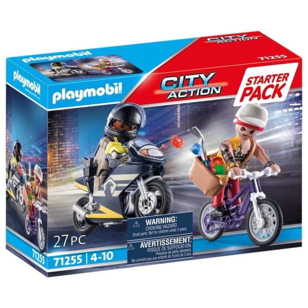 Playmobil 71255 Starter Pack City Action Special Eenheid en Juwelendief