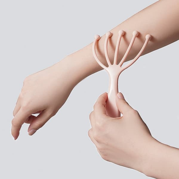 Scalp Massager Claw Stainless Stress Relaxation Head Massager