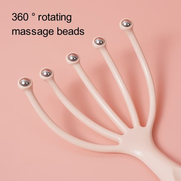Scalp Massager Claw Stainless Stress Relaxation Head Massager