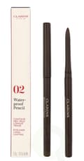 Miniatyrbilde 3 av 4: Clarins Waterproof Long Lasting Eyeliner Pencil 0.29 gr #02 Chestnut