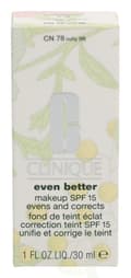 Miniatyrbillede 4 af 4: Clinique Even Better Make-Up SPF15 30 ml CN 78 Nutty/Dry Combination To Combination Oily