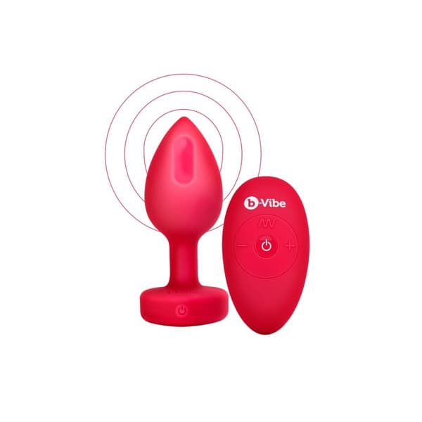 Vibrator B-Vibe Heart Röd