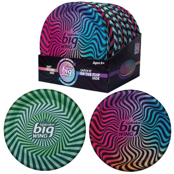 Waboba Bigwing Frisbee 30 cm Assorteret
