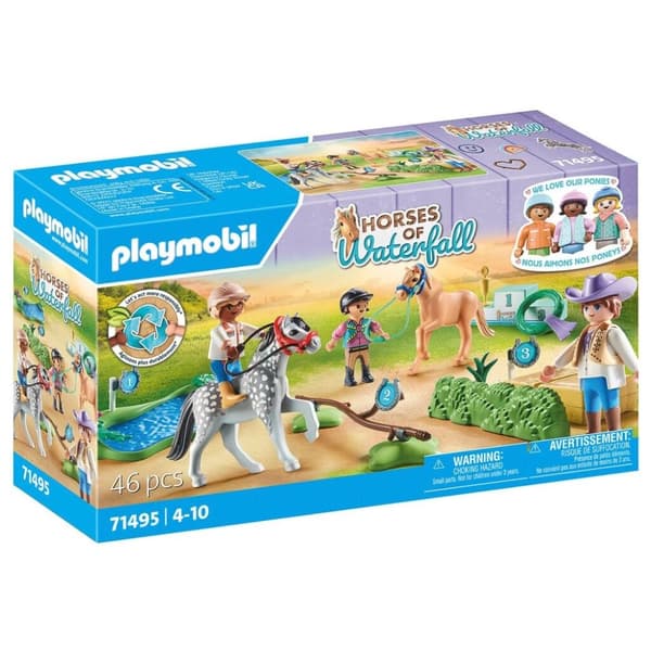 Playmobil 71495 Horses of Waterfall Pony-turnering