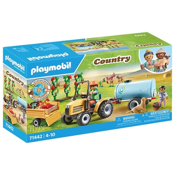 Playmobil 71442 Landtraktor med trailer og vandtank