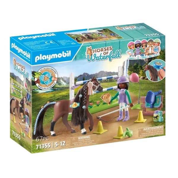 Playmobil 71355 Horses of Waterfall Legesæt Zoe and Blaze