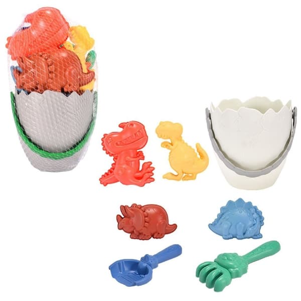 Summertime Dino Bucket Set 7-delat