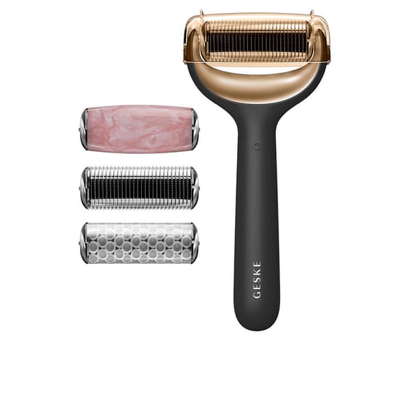 GESKE SMART APP GUIDED 9-in-1 Micro-needling Facial & Body Roller #black 4 u