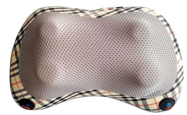 Oromed ORO-PILLOW massageapparat Ryg, Mave, Bælte, HOFTER, Ben, Nakke, Skuldre Beige, Sort