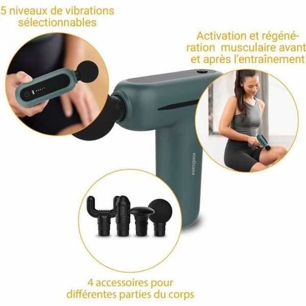 Massagepistol för avkoppling och muskelåterhämtning Medisana MG 200