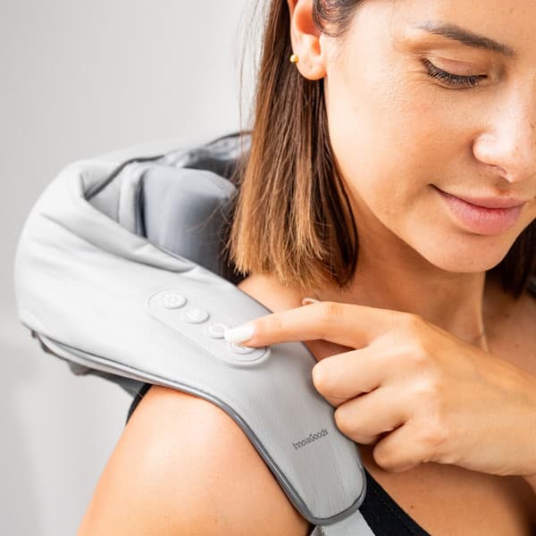BRUGT Genopladeligt massageapparat til nakke og ryg med 6 knuder (6D) Silax InnovaGoods (Refurbished B)