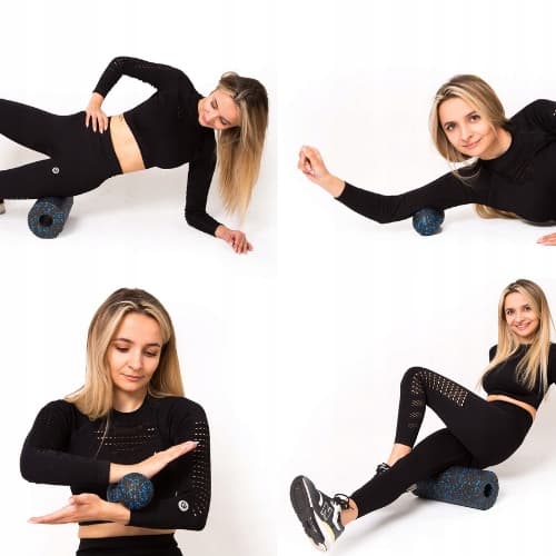 SLÄT ROLLER FÖR MASSAGE, RULLING, ÖVNINGAR, 30CM, SKUM, EPP, HÅRT