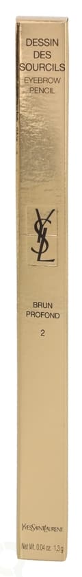 Pikkukuva 4 / 4: Yves Saint Laurent YSL Dessin Des Sourcils 1.3 g #02 Brun Profond