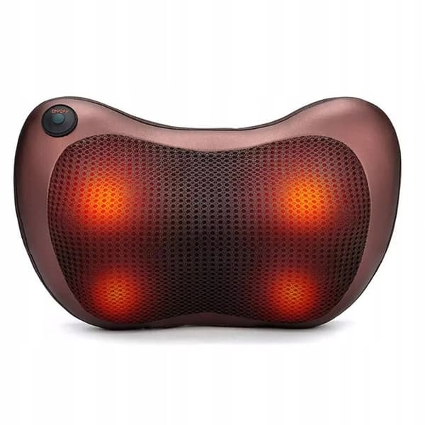 MASSAGEPUDE NAKKE RYG MASSAGER TIL BÆRBAR BIL 12/230V