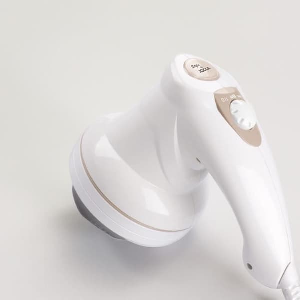 Multifunktionel kropsmassageapparat - JOCCA - 6017 - 28 W - 5 hoveder inkluderet - Hvid