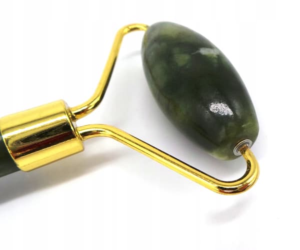 JADEIT ANSIGTSMASSAGESÆT 2x RULLER+GUA SHA