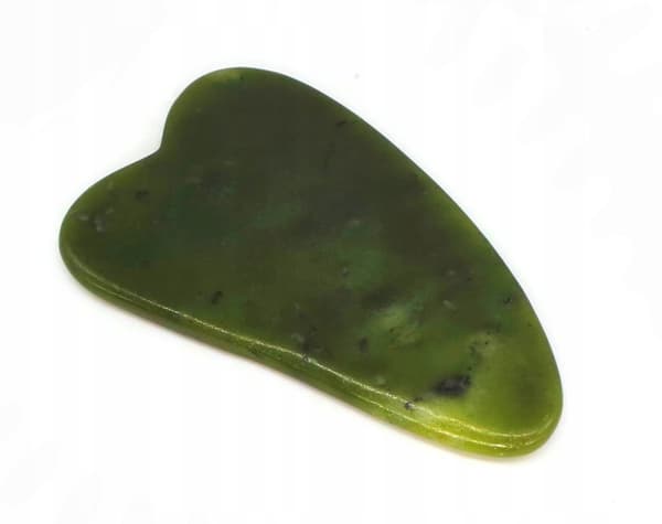 JADEIT ANSIGTSMASSAGESÆT 2x RULLER+GUA SHA