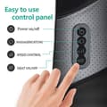 Pikkukuva 4 / 4: Shiatsu-kaula- ja hartiamassageri, lämmitystoiminto, syvä vaivausmuotoilu,EU-pistoke, 220V