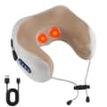 Miniatyrbild 1 av 2: Nackmassager, Ergonomisk Design, Lugnande Värmefunktion,svart