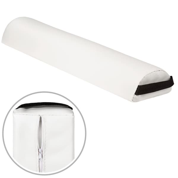 Pall + 2 massagerullar - vit