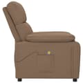 Miniatyrbillede 4 af 11: vidaXL massagestol stof brun