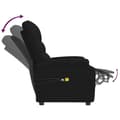 Miniatyrbillede 7 af 11: vidaXL eldrevet massagestol stof sort