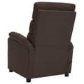 Miniatyrbillede 6 af 11: vidaXL eldrevet massagestol stof brun