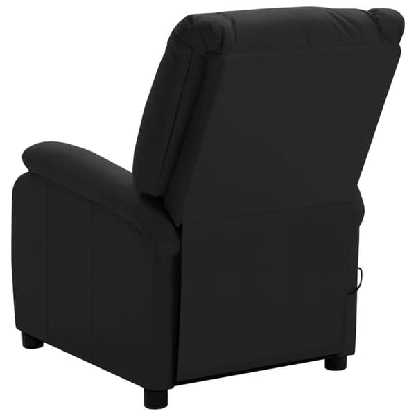 vidaXL massagestol kunstlæder sort