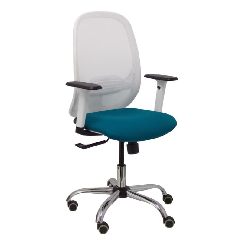 Kontorsstol Cilanco P&C 354CRRP Vit Grön