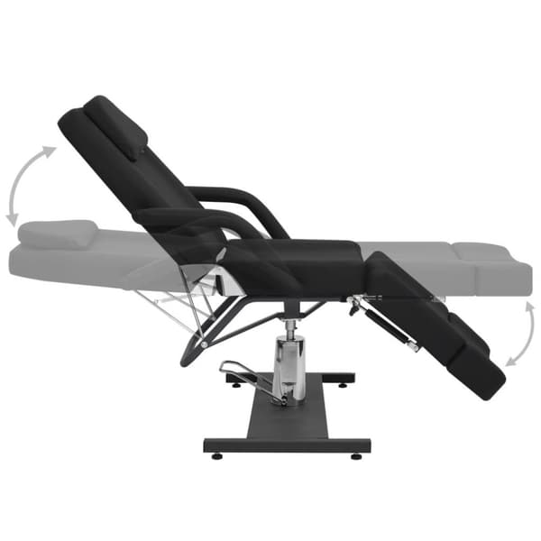vidaXL behandlerbriks 180x62x78 cm kunstlæder sort