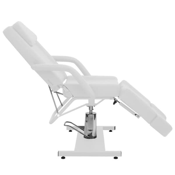 vidaXL behandlerbriks 180x62x78 cm kunstlæder hvid