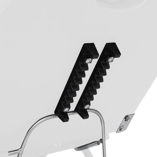 vidaXL behandlerbriks 180x62x78 cm kunstlæder hvid