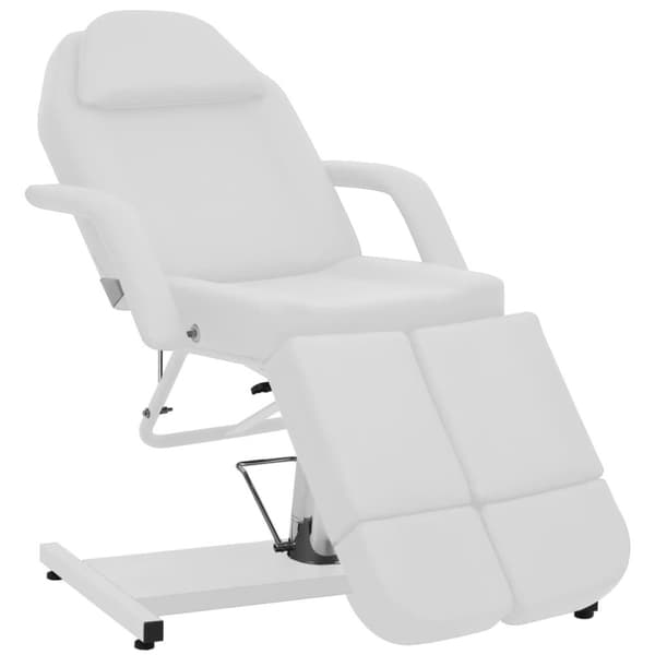 vidaXL behandlerbriks 180x62x78 cm kunstlæder hvid