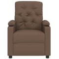 Miniatyrbillede 3 af 9: vidaXL massagestol stof brun