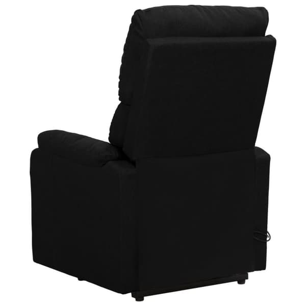vidaXL massagestol med løftefunktion stof sort