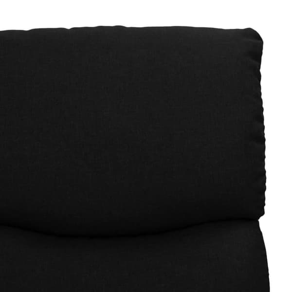 vidaXL massagestol med løftefunktion stof sort