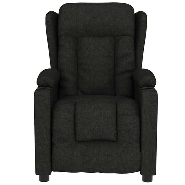 vidaXL massagestol stof sort