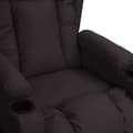 Miniatyrbild 6 av 8: vidaXL Massagefåtölj svart konstläder