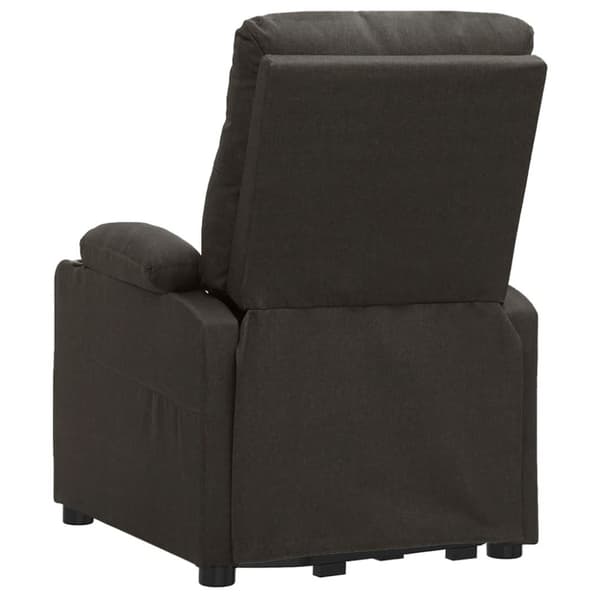 vidaXL massagefåtölj med uppresningshjälp taupe tyg