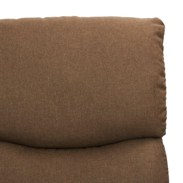 vidaXL massagefåtölj med uppresningshjälp taupe tyg