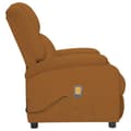 Miniatyrbillede 5 af 11: vidaXL massagestol velour brun