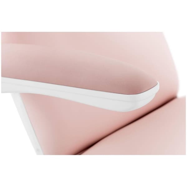 Physa Elektrisk behandlingsstol PHYSA PORDENONE POWDER PINK - Rosa/vit